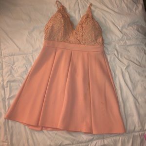 Pastel Pink Formal Dress